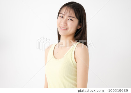 女性微笑美形象 女性微笑美形象 100319689