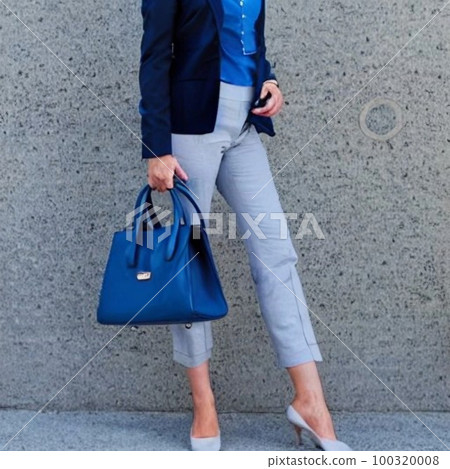 AI generated, casual business woman 100320008