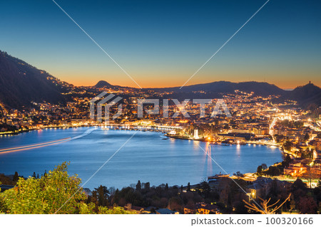 Como, Italy on Lake Como 100320166