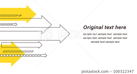 關鍵視覺和背景材料的動態箭頭 100322347