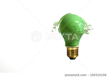 green bulb breaking 100324298