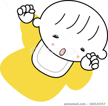 打呵欠的寶貝 打呵欠的寶貝 100324357