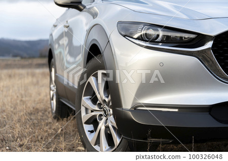 銀色汽車 100326048