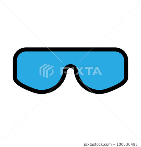 Glasses line icon isolated on white background. Black flat thin icon on modern outline style. Linear symbol and editable stroke. Simple and pixel perfect stroke vector illustration. Glasses line icon isolated on white background. Black flat thin icon on modern outline style. Linear symbol and editable stroke. Simple and pixel perfect stroke vector illustration. 100330483
