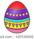 Clipart text Easter eggs  100330608