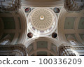 view of the Duomo of Urbino, Italy, neoclassical cathedral church 100336209