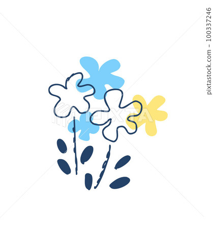 藍花 100337246