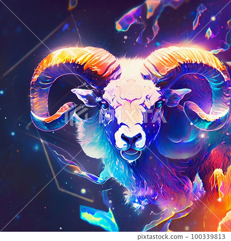 Image of the Zodiac Sign Capricorn Image of the Zodiac Sign Capricorn 100339813