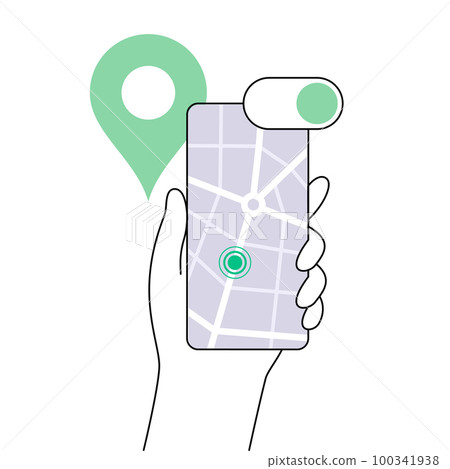 GPS activation toggle GPS activation toggle 100341938