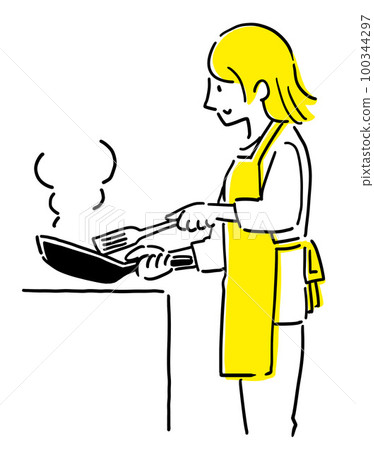 女人做飯 女人做飯 100344297