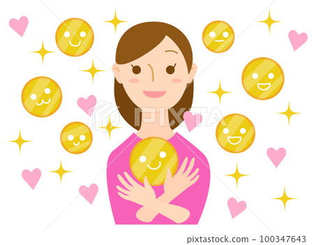 與金錢先生是好朋友的微笑女人(有錢人) 與金錢先生是好朋友的微笑女人(有錢人) 100347643