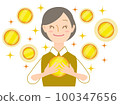 有很多錢的微笑的高級女人 有很多錢的微笑的高級女人 100347656