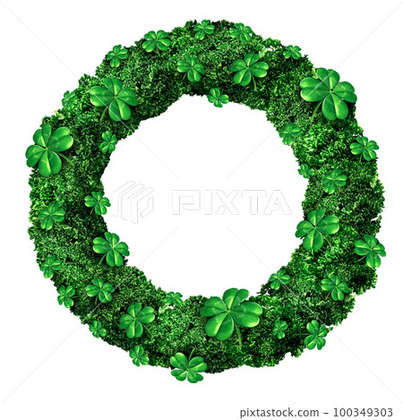 Saint Patricks Day Festive Wreath Saint Patricks Day Festive Wreath 100349303