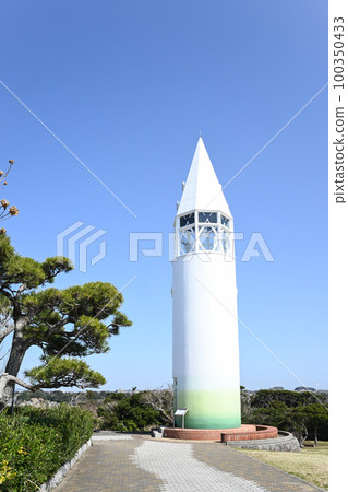 Awasaki Lighthouse in Jogashima Park, Kanagawa Prefecture Awasaki Lighthouse in Jogashima Park, Kanagawa Prefecture 100350433