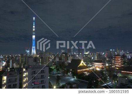 淺草寺和天空樹 淺草寺和天空樹 100351595