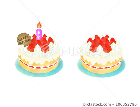 Anniversary celebration whole cake 100352786