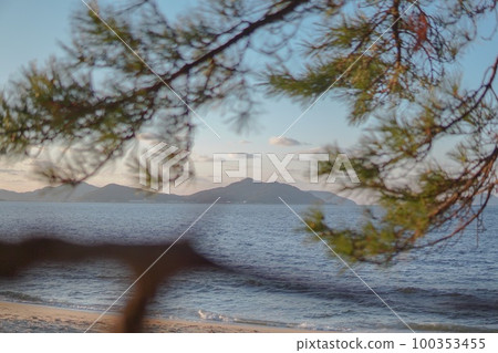 從海上看到的能古島！ 100353455