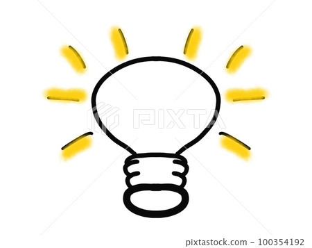 light bulb background 100354192