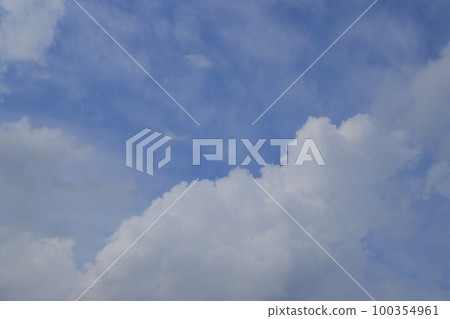 Blue sky and white clouds Blue sky and white clouds 100354961