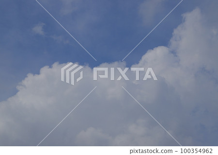 Blue sky and white clouds Blue sky and white clouds 100354962