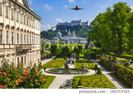 Salzburg New Town Mirabell Gardens 100355565