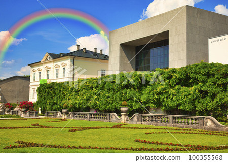 Salzburg New Town Mirabell Gardens 100355568