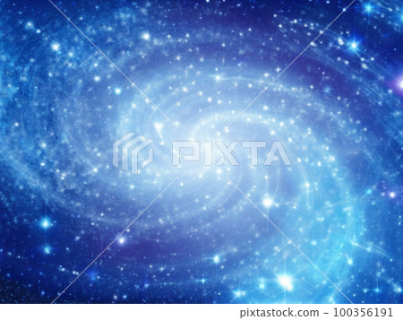 閃閃發光的宇宙插畫背景素材 閃閃發光的宇宙插畫背景素材 100356191