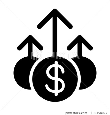 Profit icon-插圖素材 [100358027] - PIXTA圖庫