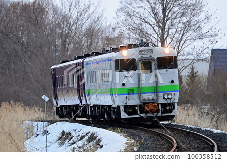 石北本線流人～網走 JR北海道木波40-1755（旭川） 100358512