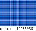PIXTA 格子呢格子藍 100359361