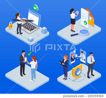 Isometric Contract Agreement Set Isometric Contract Agreement Set 100359364