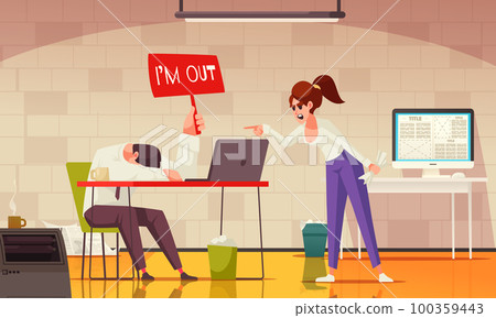 Stress Office Composition Stress Office Composition 100359443