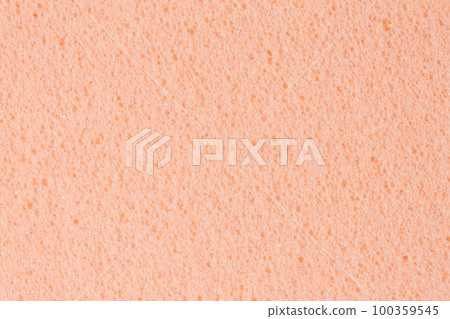 Simple gently light orange, creamy, pink ethylene vinyl acetate foam, foamiran texture. High resolution photo texture of material. Simple gently light orange, creamy, pink ethylene vinyl acetate foam, foamiran texture. High resolution photo texture of material. 100359545