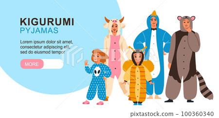 Kigurumi Pyjamas Horizontal Banner 100360340