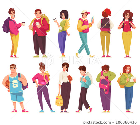 Students Backpacks Set 100360436