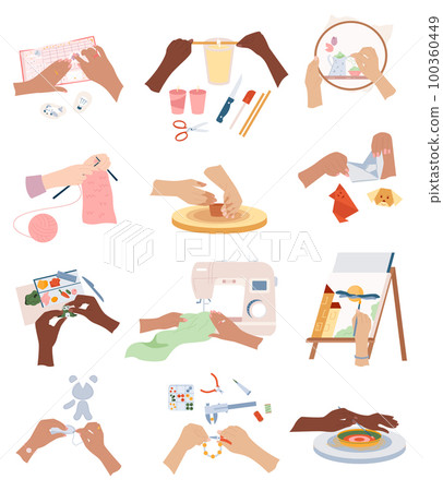 Hands Craft Compositions Set 100360449