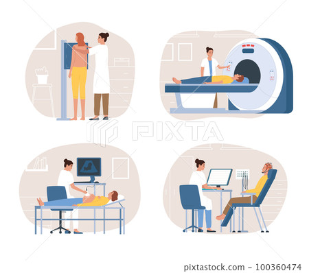 Medical Diagnosis Equipment Flat Composition Set 100360474