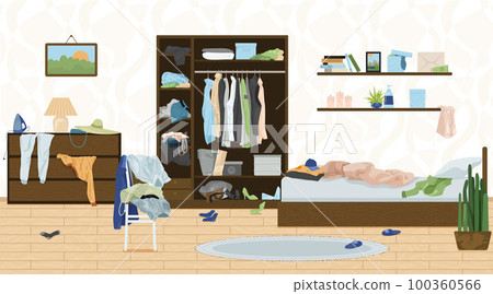 Mess In Room Composition 100360566