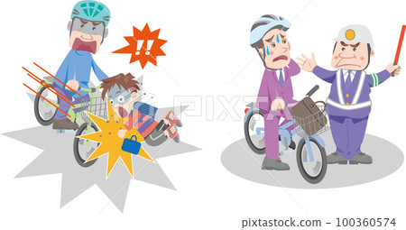 自行車<自行車與行人發生碰撞事故/自行車檢查/需要自行車頭盔> 自行車<自行車與行人發生碰撞事故/自行車檢查/需要自行車頭盔> 100360574