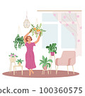 Home Gardening Room Composition 100360575