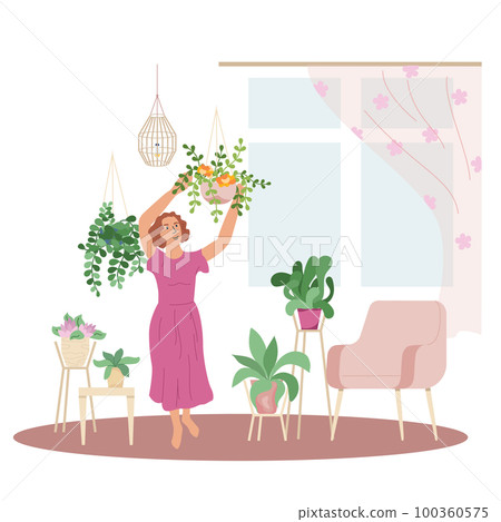 Home Gardening Room Composition 100360575