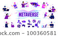 Metaverse Flat Icons Collection 100360581