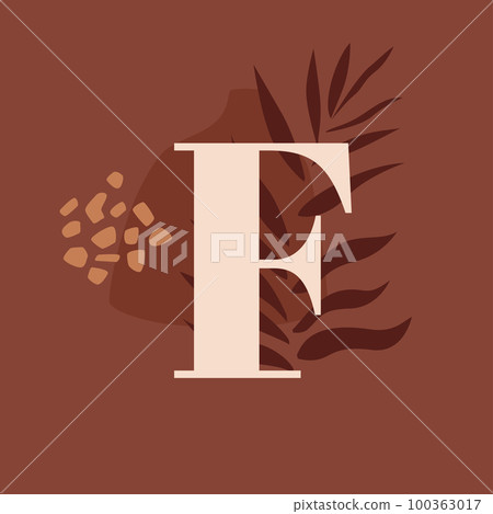 F Letter Square Banner F Letter Square Banner 100363017