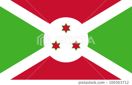 Burundi national flag vector illustration 100363712