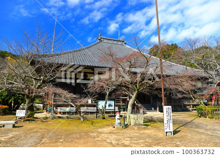 [山口縣]晴天的高山寺（法堂） 100363732