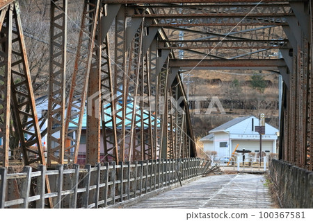 Furukawa Bridge (Ashio Town, Nikko City, Tochigi Prefecture) 100367581