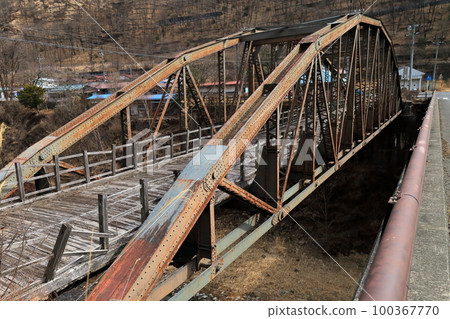 Furukawa Bridge (Ashio Town, Nikko City, Tochigi Prefecture) 100367770
