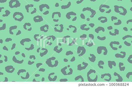 Abstract modern leopard seamless pattern. Animals trendy background. Color decorative vector stock illustration for print, card, postcard, fabric, textile. Modern ornament of stylized skin 100368824