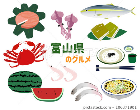 富山縣的美食、特產、特產 100371901