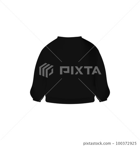 Black sweater front view mockup template Black sweater front view mockup template 100372925